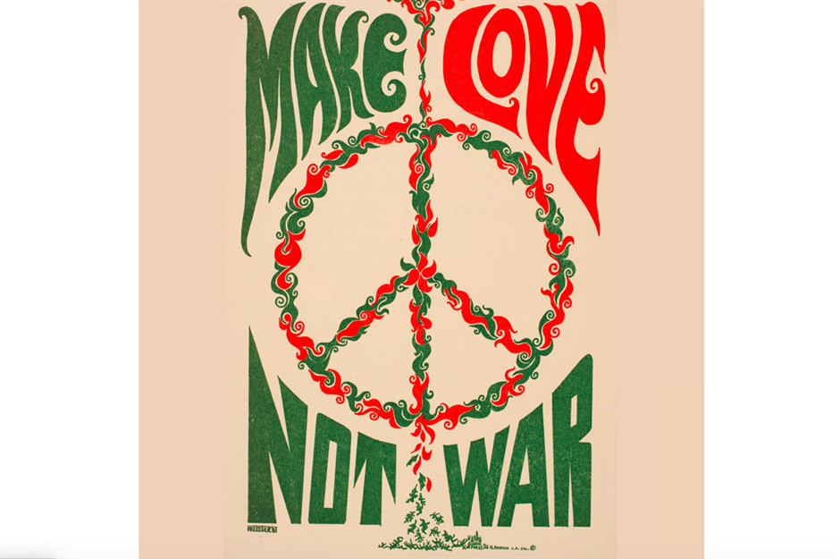 1960s Make Love Not War